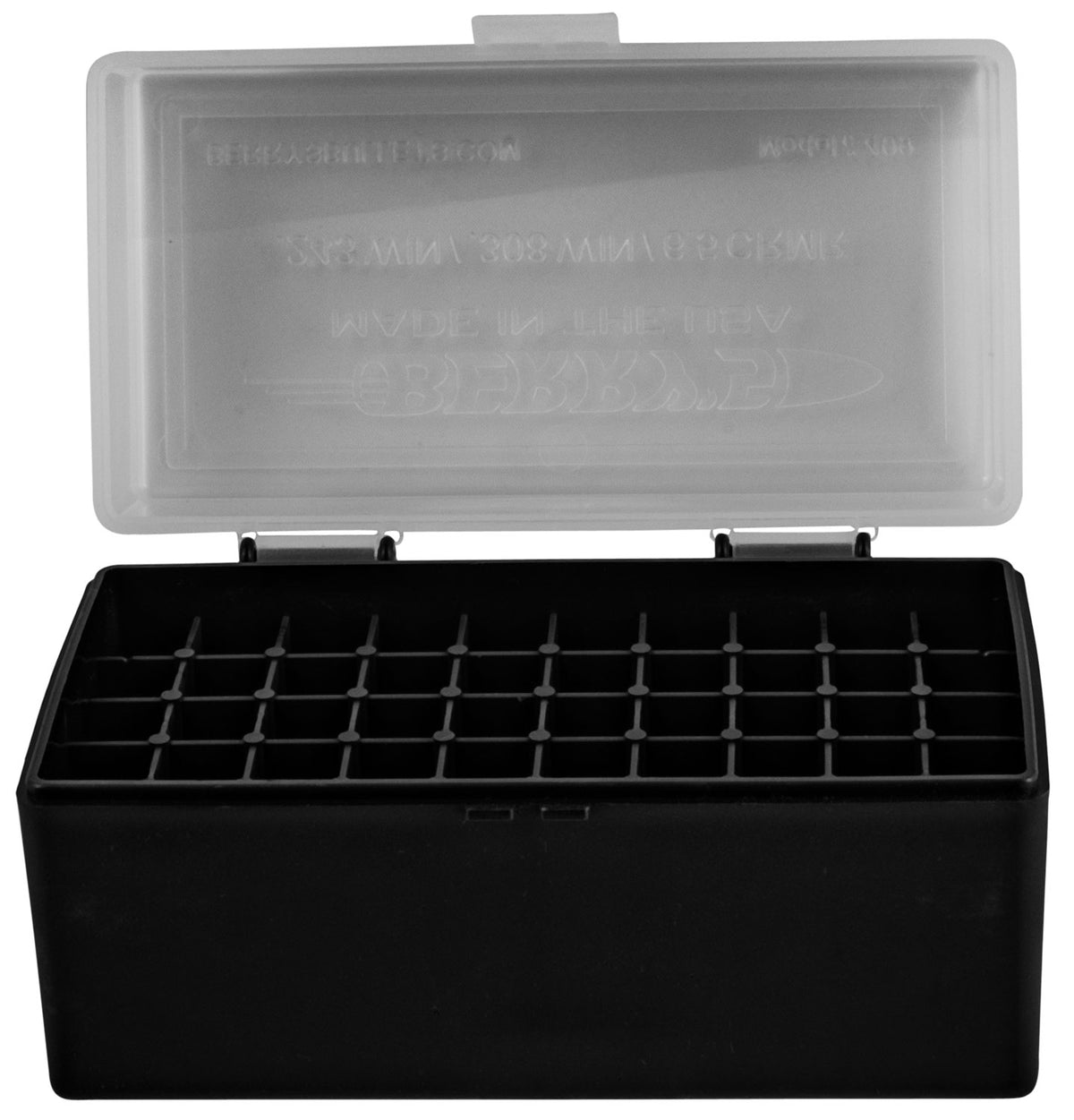 BERRYS 79314     409 AMMO BOX  243/308  50R CLR/BK