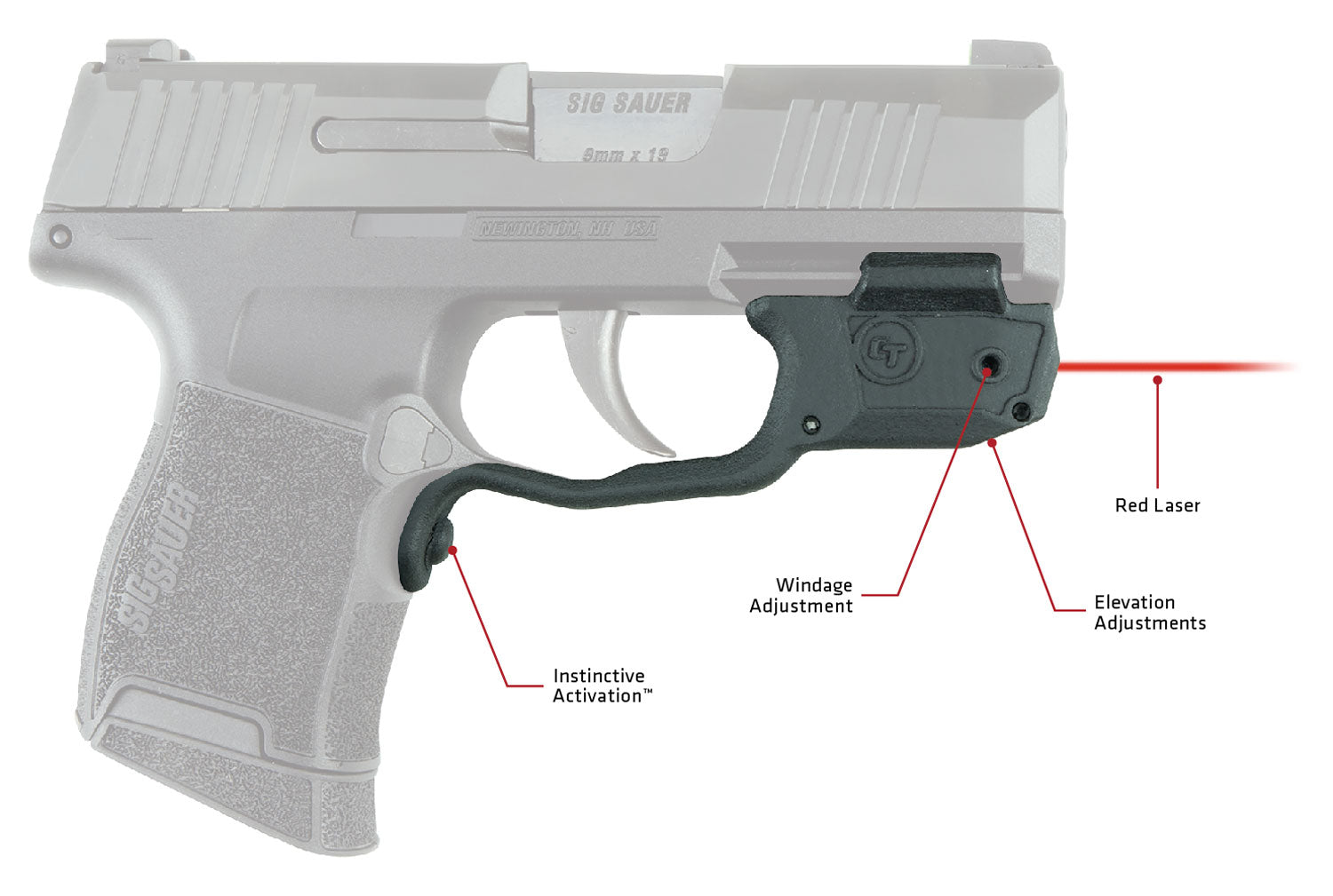 CRIM 0181501    LG422 LASERGUARD SIG P365