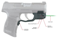 CRIM 0181601    LG422G LASERGUARD SIG P365  GREEN