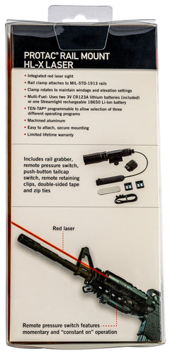 STL 88089  PROTAC RAIL MNT HL-X LASER USB CR123A