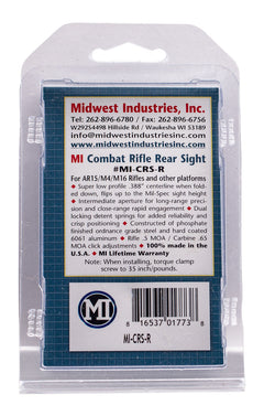 MIDWEST MI-CRS-R        COMBAT RFL SIGHT REAR