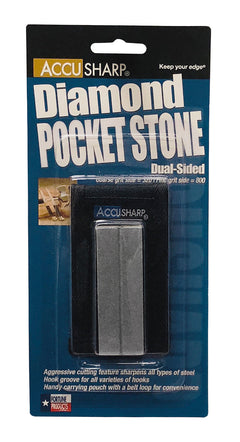 FPI 027C  ACCUSHARP 3IN DIAMOND POCKET STONE W/PCH