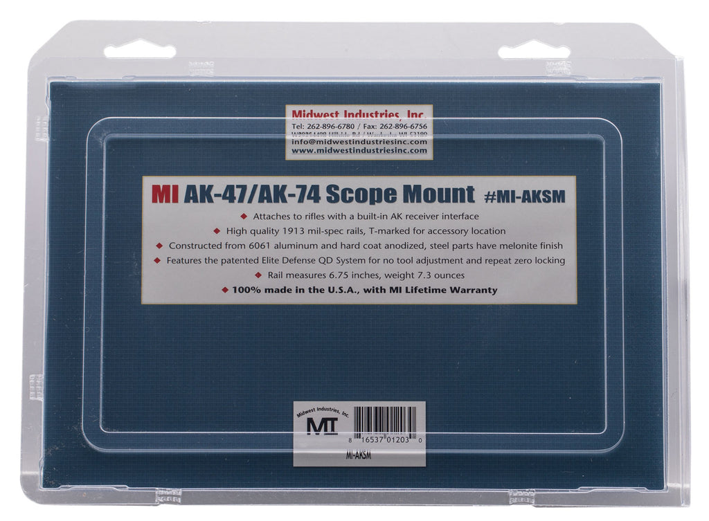 MIDWEST MI-AKSM         AK SIDE MOUNT