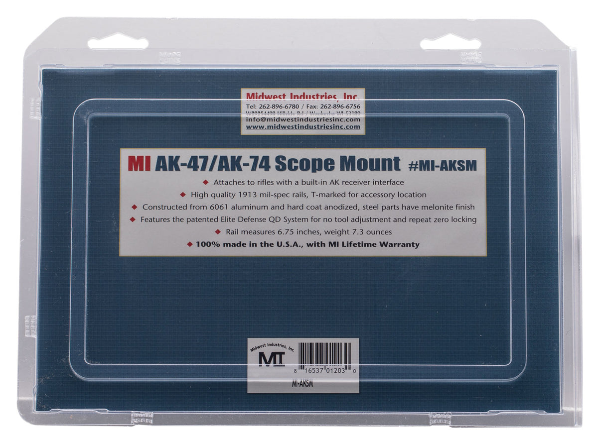 MIDWEST MI-AKSM         AK SIDE MOUNT