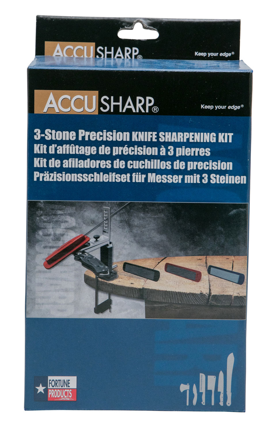 FPI 060C  ACCUSHARP 3 STONE PREC KNIFE SHARP SET