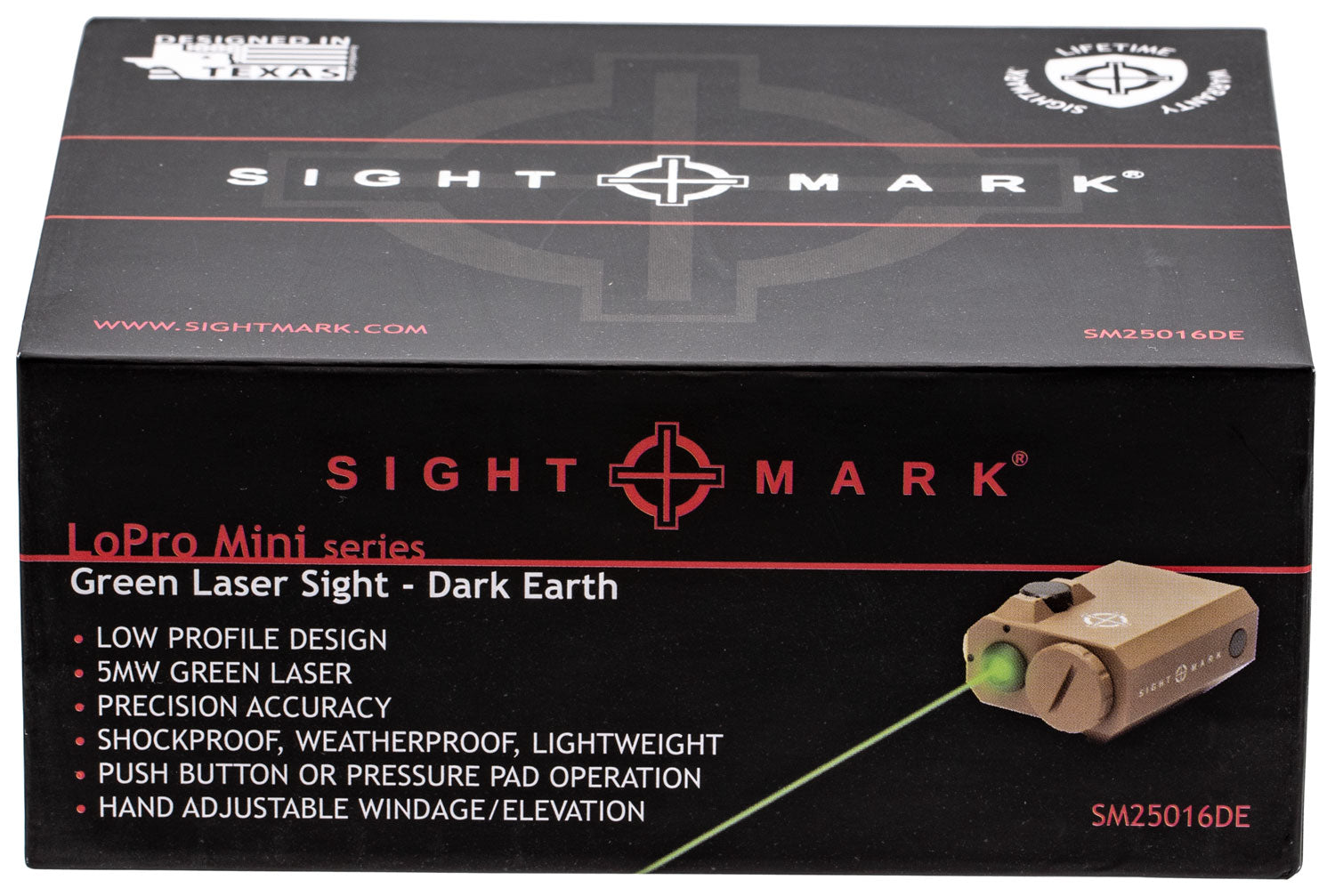 SIGHT SM25016DE  LOPRO GRN LASER SIGHT DE