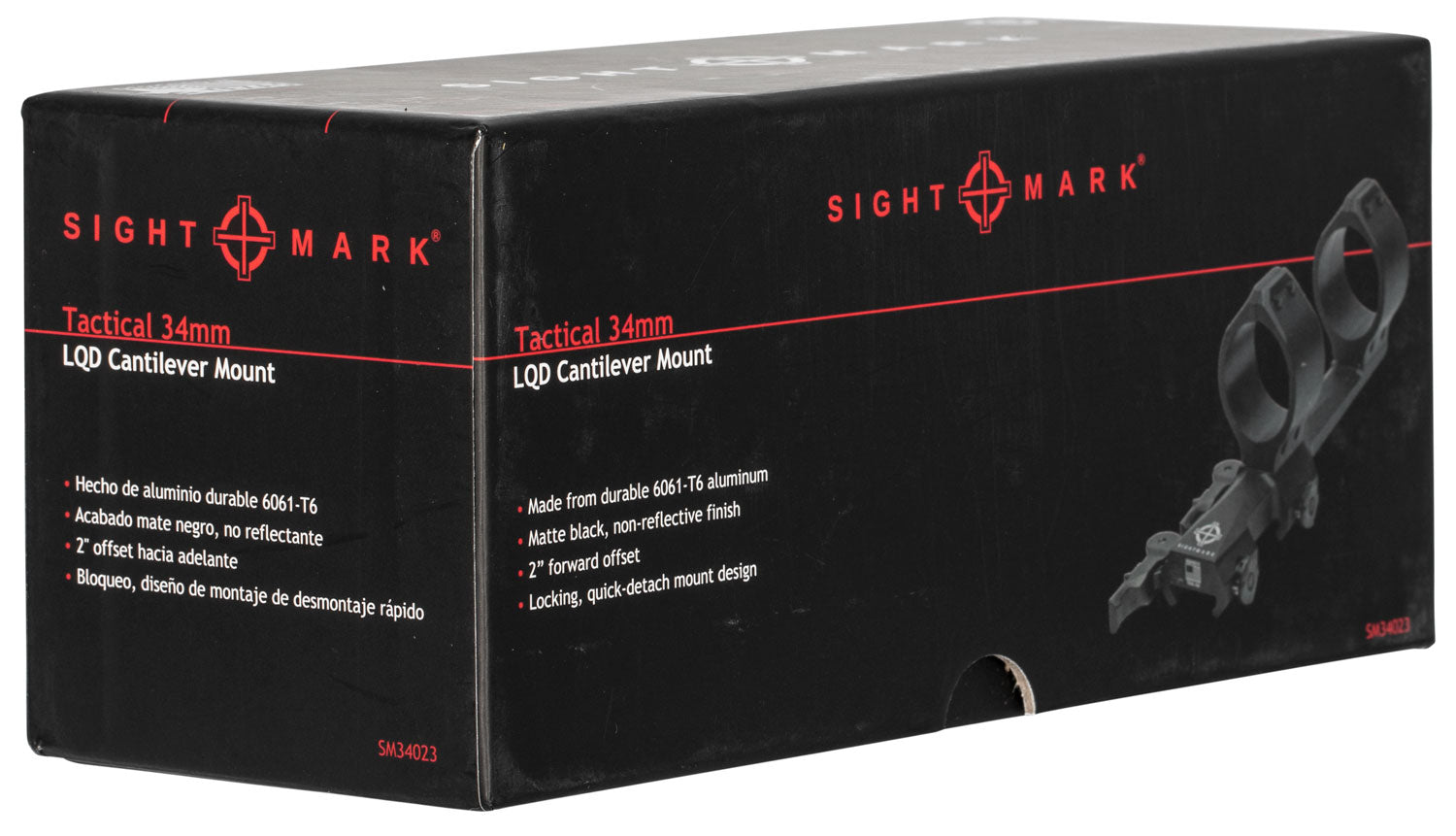 SIGHT SM34022    TACT 34MM     FIXED CANT MNT