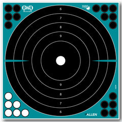 ALLEN 15279    GWG SPLSH ADHSVE 12" BLLSEYE   5PK