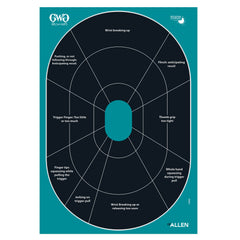 ALLEN 15283    GWG SPLSH ADHSVE 12" OVL SLHTTE 5PK
