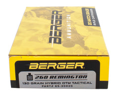 BERG 30020   260REM  130GR HYB OTM TACT      20/10