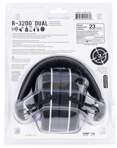 RAD R3200ECS    DUAL MIC ELEC MUFFS BLK/GRAY