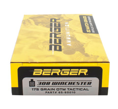 BERG 60010   308WIN  175GR OTM TACTICAL      20/10