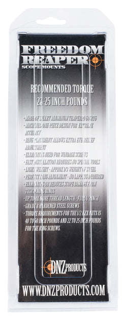 DNZ 321FPT  FR-REAP PICT RAIL 3.8 FORWARD     30MM