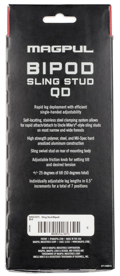 MAGPUL MAG1075-BLK BIPOD SLING STUD QD