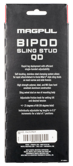 MAGPUL MAG1075-FDE BIPOD SLING STUD QD