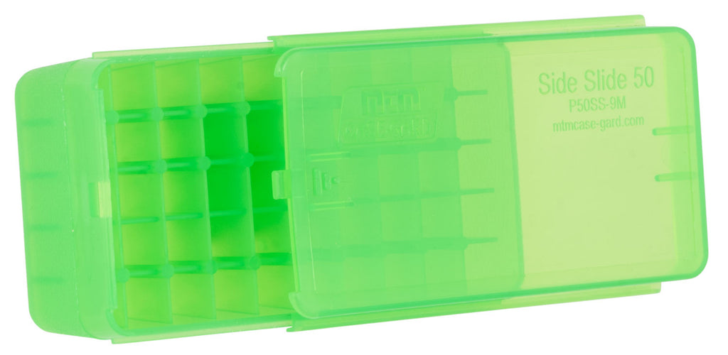 MTM P50SS9M16   9MM PSTL SLIDE STOP 50RD BOX   GRN
