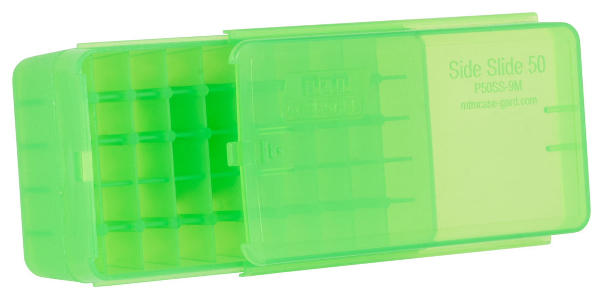 MTM P50SS9M16   9MM PSTL SLIDE STOP 50RD BOX   GRN