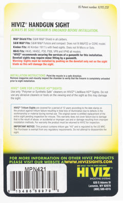 HIVIZ MPN421   L-WAVE H3 TRIT/LITEPIPE SW M&amp;P G/O