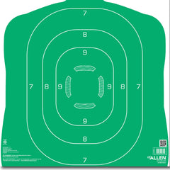 ALLEN 15204  EZAIM SILHOUETTE GREEN 12X18     10PK