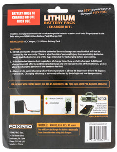 FOXPRO LITH/CHG         LITH 10 CELL FAST CH