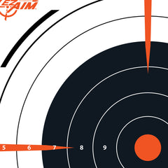 ALLEN 15334   EZAIM PAPER 12IN BULLSEYE 12 PK