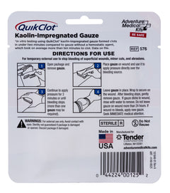 AMK 50200025 QUIKCLOT GAUZE 3" X 2'