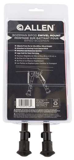 ALLEN 2188   SLING SWIVEL MOUNT BIPOD  9-13IN