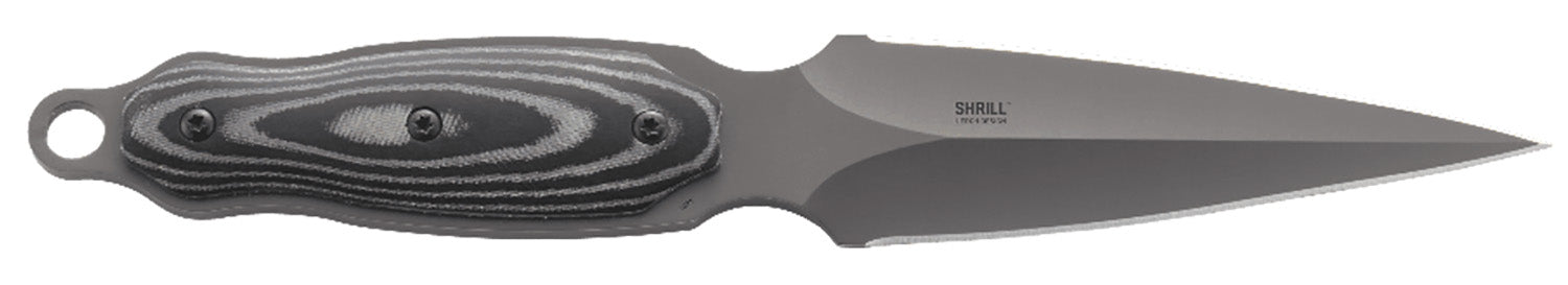 CRKT 2075     SHRILL            4.77 DUAL EGDE GRY