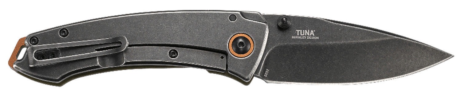CRKT 2520     TUNA              3.22 PLAIN BLK/GRN