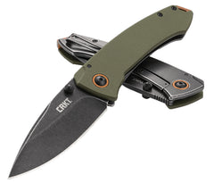 CRKT 2520     TUNA              3.22 PLAIN BLK/GRN