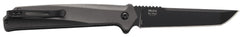 CRKT K500GKP   HELICAL  BLACK WITH D2 BLADE STEEL
