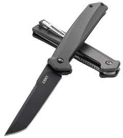 CRKT K500GKP   HELICAL  BLACK WITH D2 BLADE STEEL