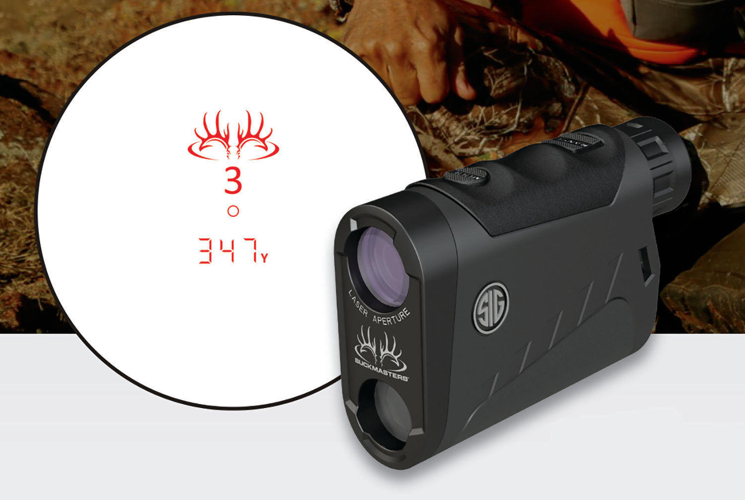 SIG SOK15601    BUCKMASTERS LRF 1500 6X22
