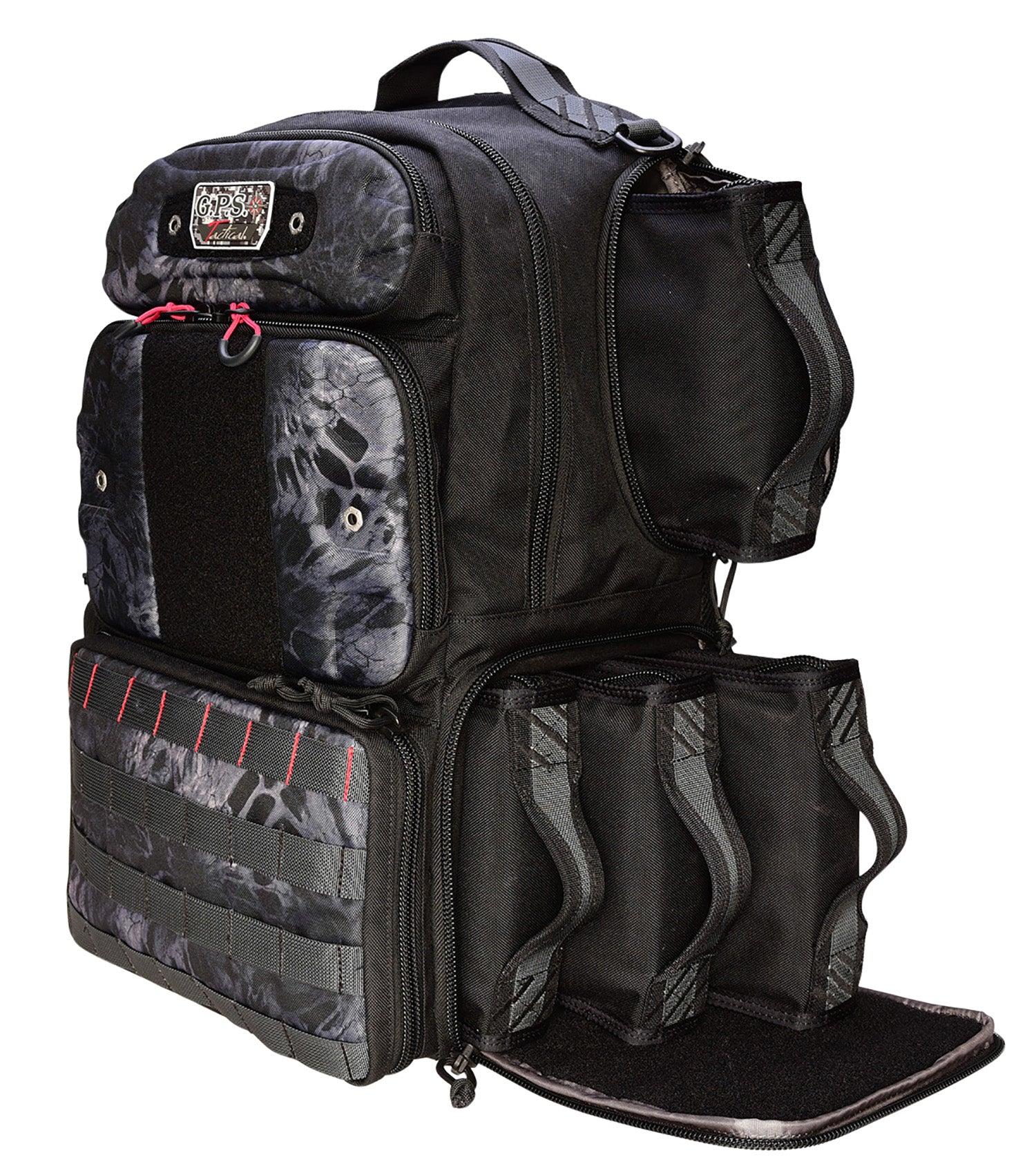 GPS T1913BPPM   TR BACKPACK TALL 4 HGN-MOLD    BLK