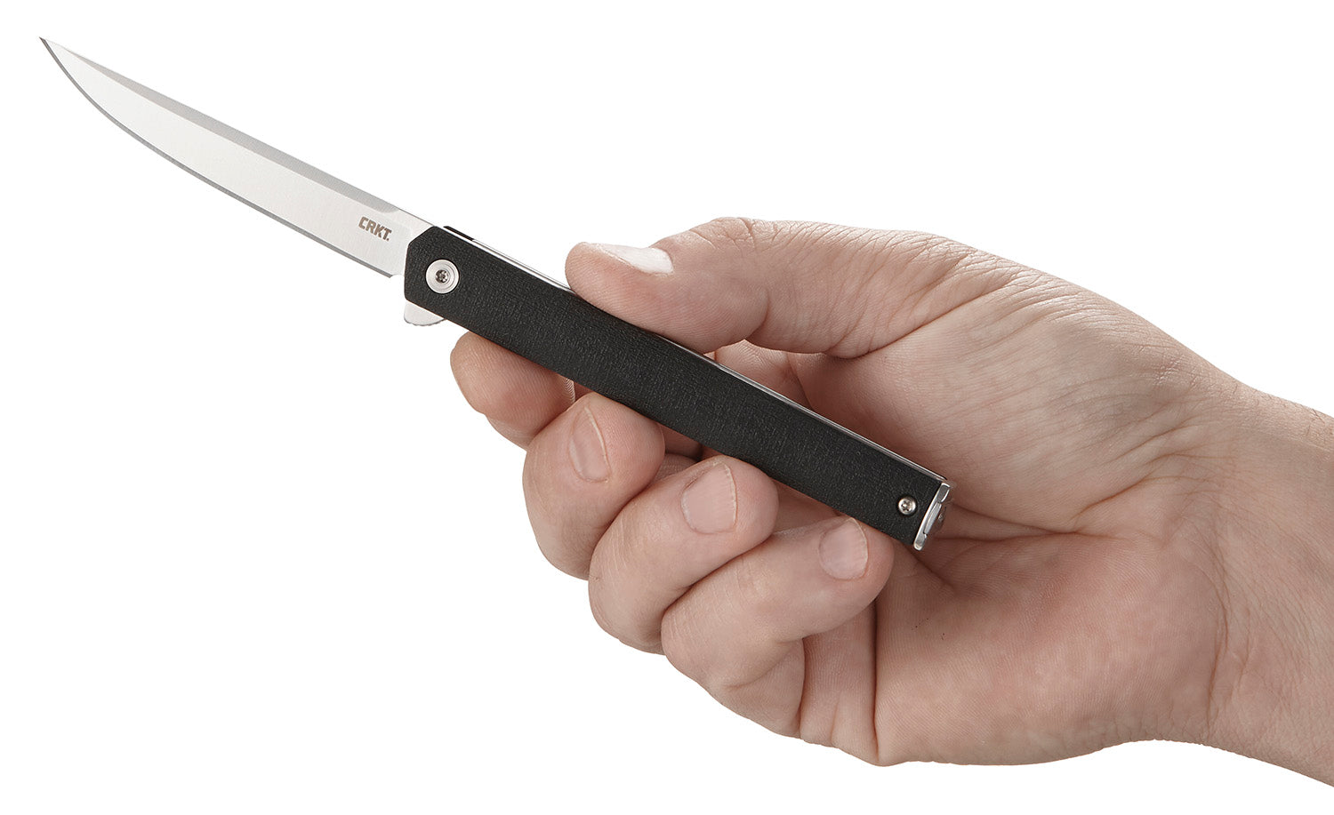 CRKT 7097     CEO FLIPPER       3.35 PLAIN     BLK