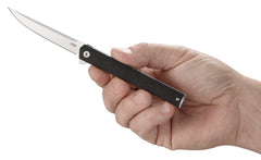 CRKT 7097     CEO FLIPPER       3.35 PLAIN     BLK
