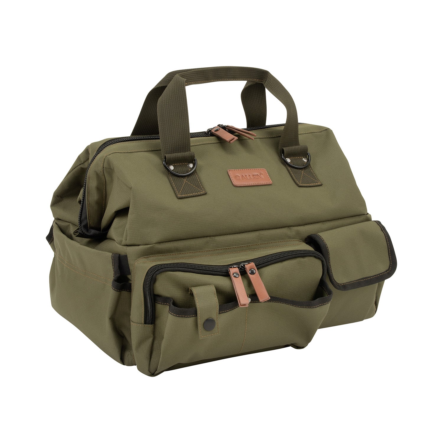 ALLEN 8329   TRIUMPH RANGE BAG W/PISTOL MAT GREEN