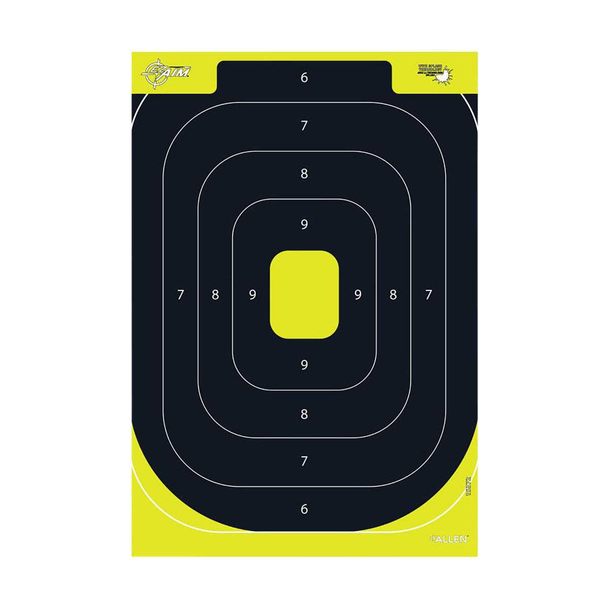ALLEN 15495  EZ AIM PAPER GRID TRGT 12X12 12 PA