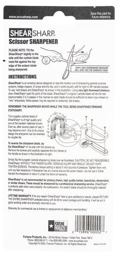 FPI 002C  SHEARSHARP SCISSOR SHARPENER