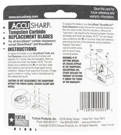 FPI 003   ACCUSHARP/STURDY MNT REPLACEMENT BLADES
