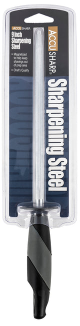 FPI 032C  ACCUSHARP 9IN BUTCHER STEEL SHARPENER