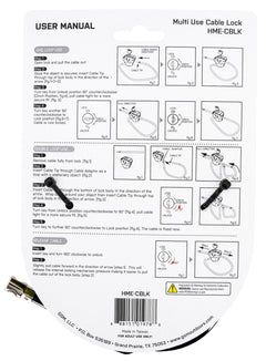 HME HME-CBLK       HME CABLE LOCK
