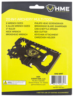 HME HME-WMT       WALLET MULTI TOOL