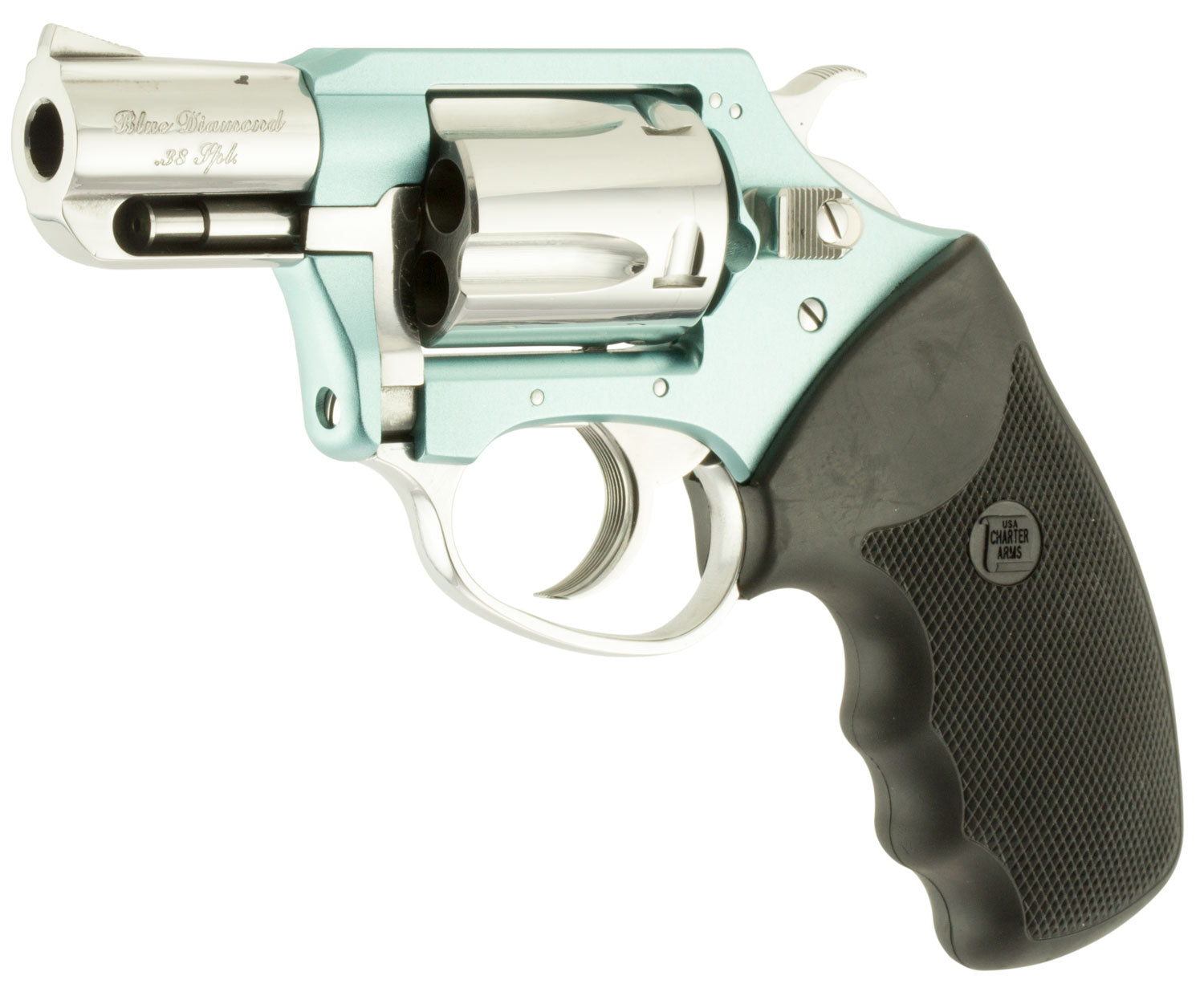 CHA 53879 BLUE DIAMOND     38 2.0 5SHOT      BL/HP