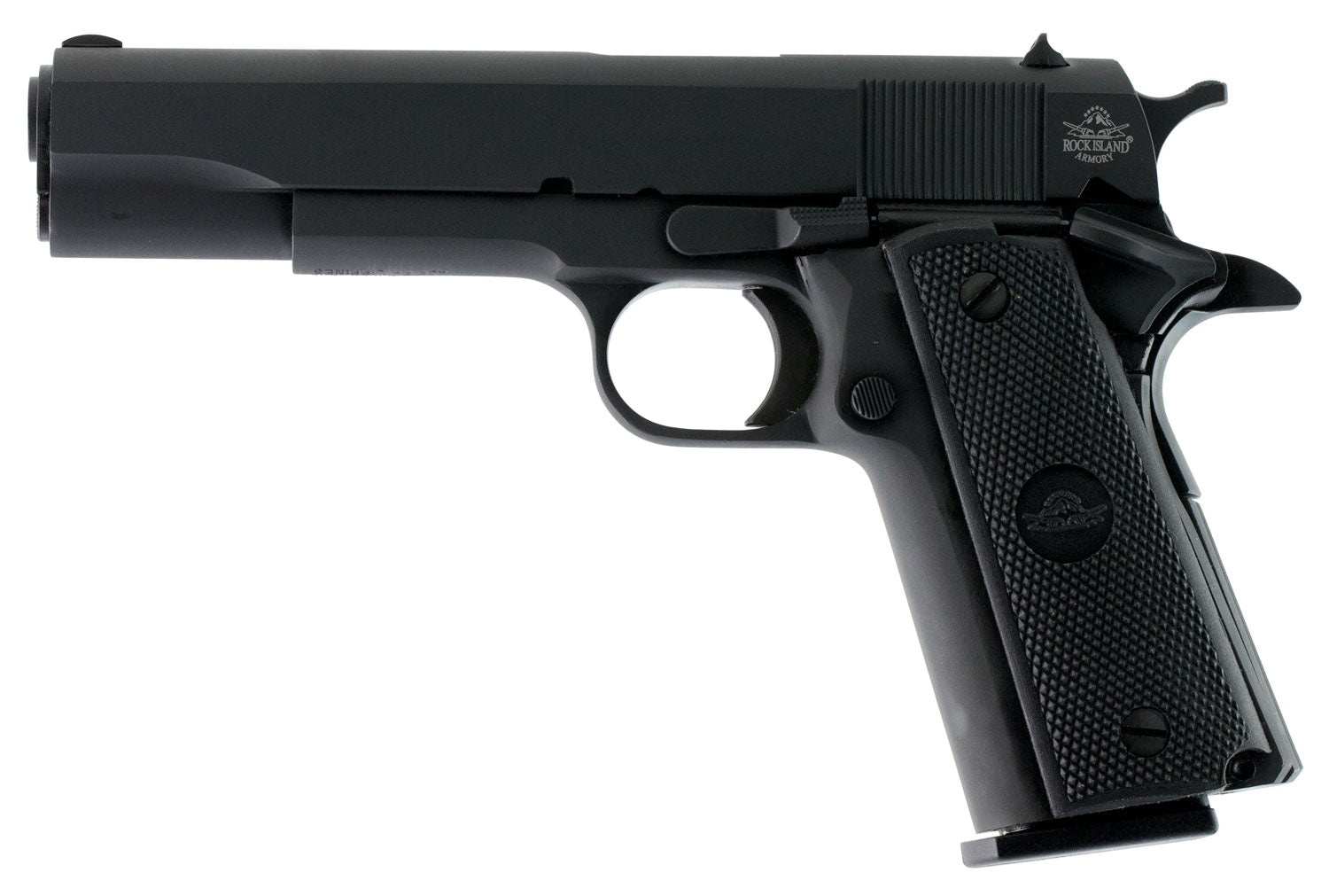 ROCKI 51453   *CA 1911A2 GI STD FSHC 45 5  10R BLK