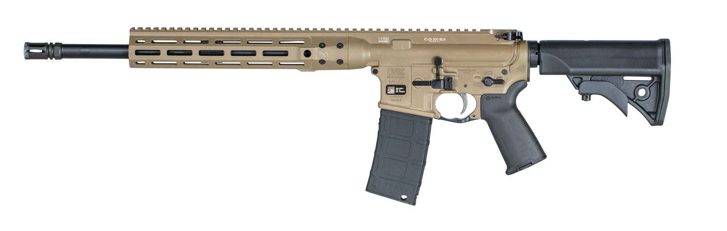 LWRCI ICDIR3CK16ML     D.I.     300B 16   FDE MLOK