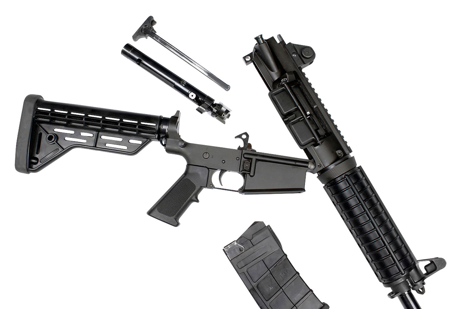 JTS M12AR-B1     AR 12GA  18.7  HANDGUARD      BLK
