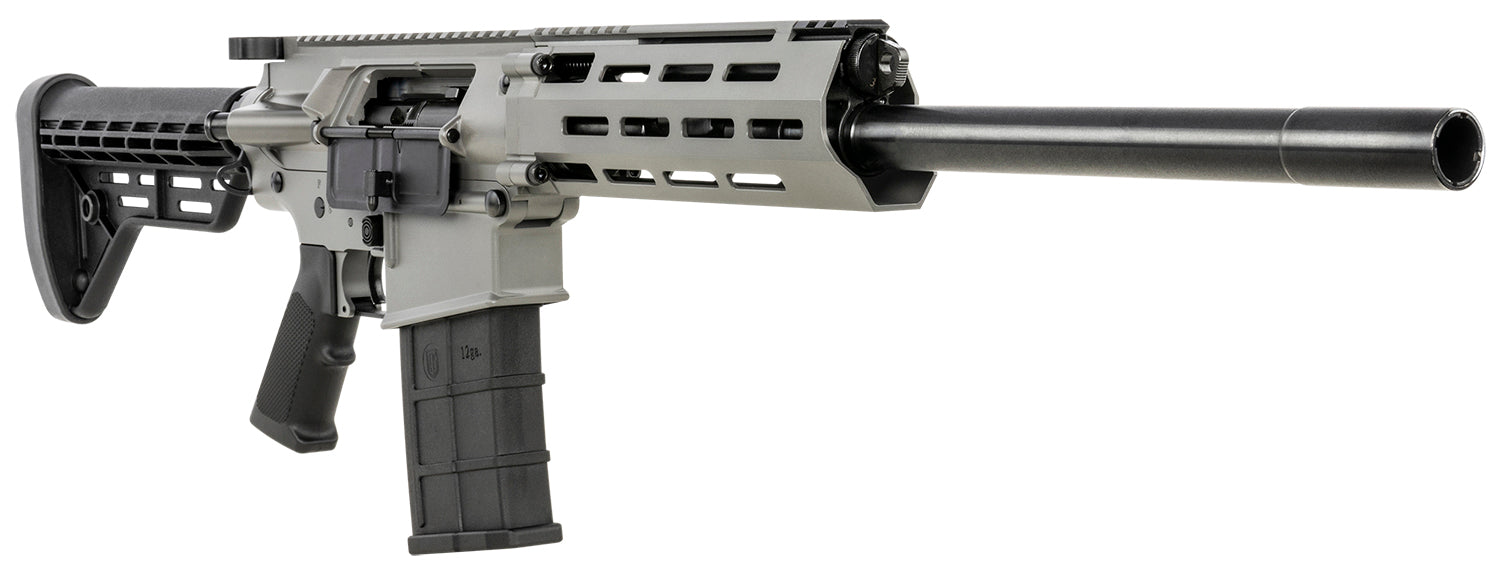 JTS M12AR-G      AR 12GA  18.7  MLOK RAIL      GRY