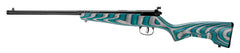 SAV 13802 RASCAL     22LR 16.12 MIMIMALIST TEAL/GR