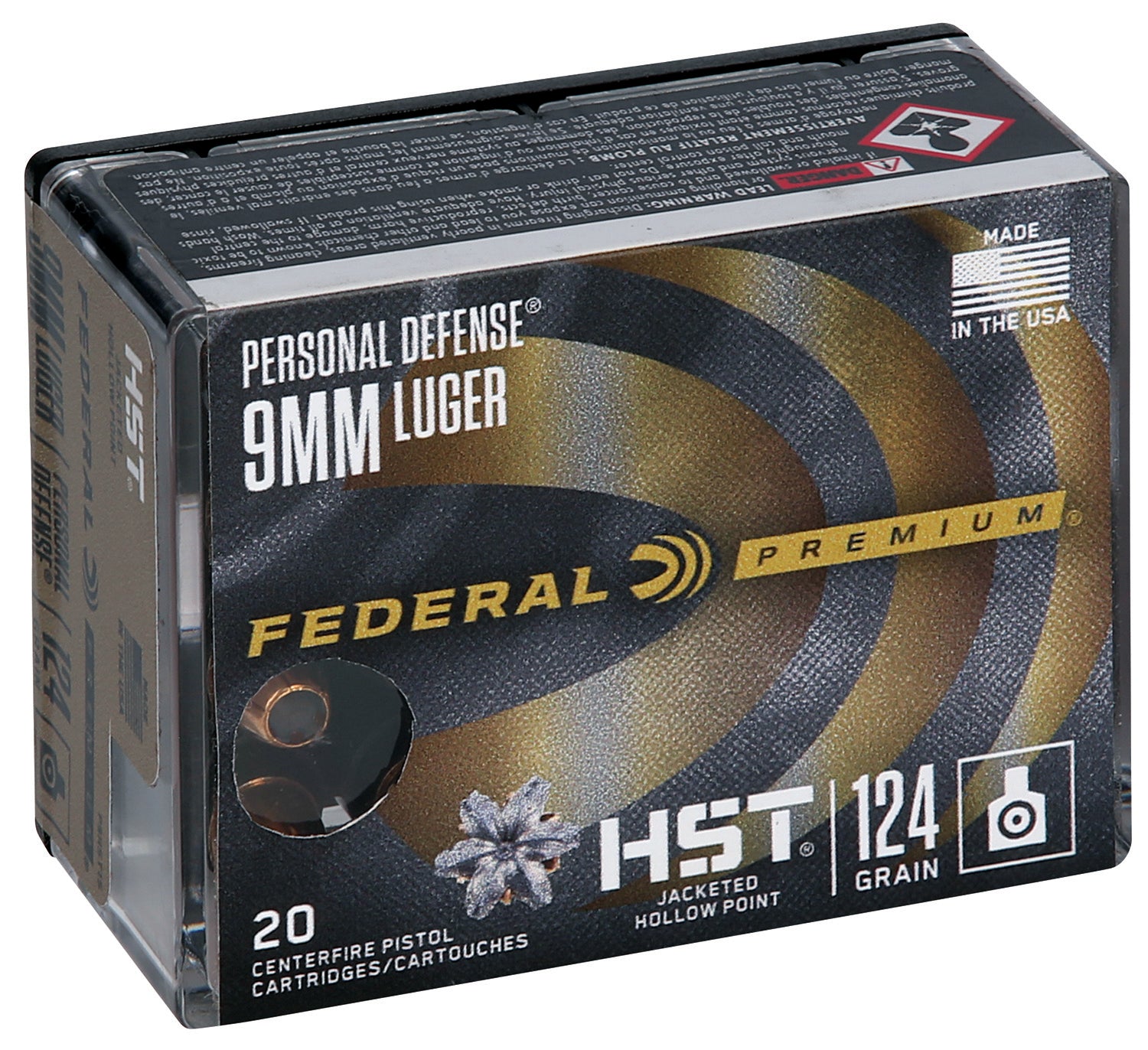 FED P9HST1S        9MM     124 HST           20/10